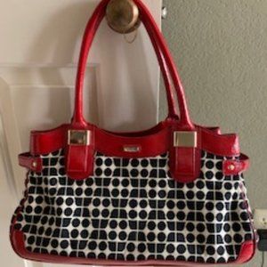 Kate Spade signature pattern tote